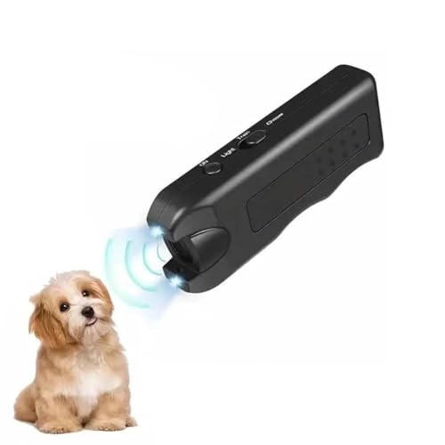 LUCKKY Handheld Bark Control Luminous Ultrasonic Dog Repeller, Antibell für Hunde, Ultraschall Anti Bell Gerät Bellenstopper Hund, 3 in 1 Anti Bellen Stop Rinde Handheld Hunde Trainingsgerät LUCKKY Handheld Bark Control Luminous Ultrasonic Dog Repeller, Antibell für Hunde, Ultraschall Anti Bell Gerät Bellenstopper Hund, 3 in 1 Anti Bellen Stop Rinde Handheld Hunde Trainingsgerät von LUCKKY