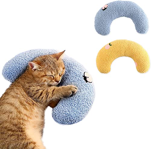 LUCKKY Katze Schönes gemütliches Kissen,Katzen Schlafkissen,Weicher Warmer Plüsch Schlafen Nackenstütze Gemütliches Kissen,Sanft Katzenkissen Plüsch Wärmematte,Heimtierbedarf Für Hunde Katzen (blau) LUCKKY Katze Schönes gemütliches Kissen,Katzen Schlafkissen,Weicher Warmer Plüsch Schlafen Nackenstütze Gemütliches Kissen,Sanft Katzenkissen Plüsch Wärmematte,Heimtierbedarf Für Hunde Katzen (blau) von LUCKKY