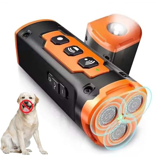 LUCKKY Solavie BarkStop Hundetrainer, Anti Bell Gerät Hunde, Bellenstopper Hund, Wasserdichter, Tragbares Hundebell-Abschreckungs mit LED-Taschenlampe LUCKKY Solavie BarkStop Hundetrainer, Anti Bell Gerät Hunde, Bellenstopper Hund, Wasserdichter, Tragbares Hundebell-Abschreckungs mit LED-Taschenlampe von LUCKKY