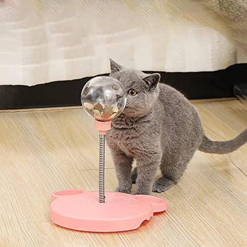 Leaking Treats Ball Pet Feeder Toy,Pet Slow Feeder Toy Ball,Katzenspielzeug Futterball,Katzenspielzeug Auslaufender Futterball,Interaktiver Futterspender für Katzen Leckerli-Spielzeug(Zufällige Farbe) Leaking Treats Ball Pet Feeder Toy,Pet Slow Feeder Toy Ball,Katzenspielzeug Futterball,Katzenspielzeug Auslaufender Futterball,Interaktiver Futterspender für Katzen Leckerli-Spielzeug(Zufällige Farbe) von LUCKKY