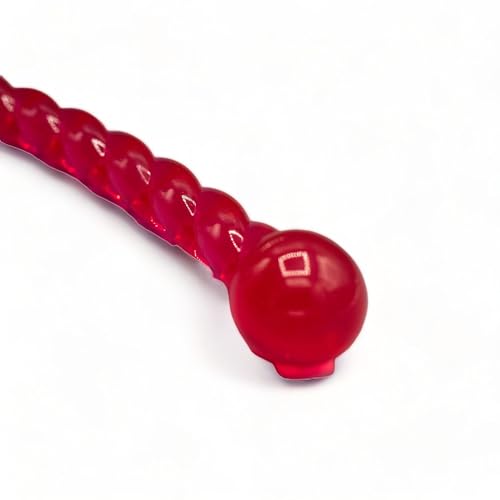 LUCKY HEARTS Safty Stick Candy (L (47.5 cm lang), rot) von LUCKY HEARTS