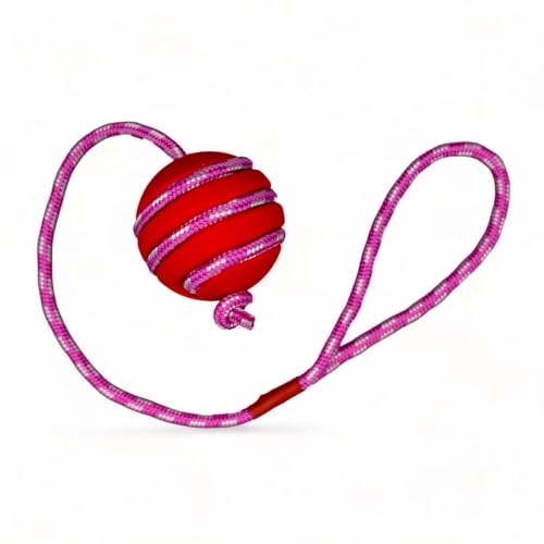 LUCKY HEARTS Wurfball mit Seil Josie (rot) von LUCKY HEARTS