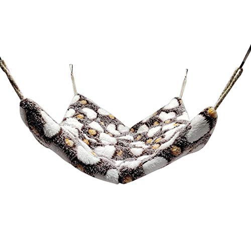 LUDAKE Praktische Hängematte für kleine Haustiere, zum Aufhängen, für Hamster, Kätzchen, Frettchen, Welpen bei kaltem Wetter, Winter LUDAKE Praktische Hängematte für kleine Haustiere, zum Aufhängen, für Hamster, Kätzchen, Frettchen, Welpen bei kaltem Wetter, Winter von LUDAKE