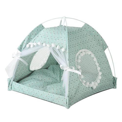 Pet Tipi Hundebett für Hunde Outdoor Camping Ruhezelt Tragbar Leicht Welpe Haustier Zelt Feuchtigkeitsfest Pet Tipi Hundebett für Hunde Outdoor Camping Ruhezelt Tragbar Leicht Welpe Haustier Zelt Feuchtigkeitsfest von LUDAKE