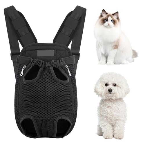 LUFEIS Hundetragerucksack, verstellbare Haustier-Tragerucksäcke für kleine, mittelgroße Hunde, Beine ausgestreckt, einfache Passform für Wandern, Reisen, tragbarer und atmungsaktiver LUFEIS Hundetragerucksack, verstellbare Haustier-Tragerucksäcke für kleine, mittelgroße Hunde, Beine ausgestreckt, einfache Passform für Wandern, Reisen, tragbarer und atmungsaktiver von LUFEIS