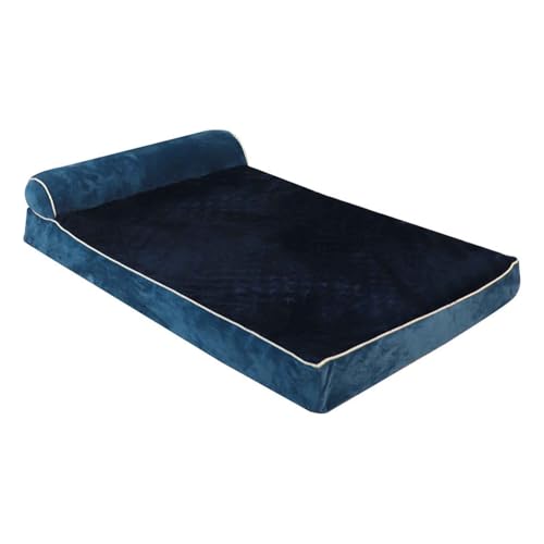 LULUMAIC Hundebettmatte, orthopädisches Hundebett, waschbare Hundebettmatratze Couch mit Rutschboden, Eierkiste Schaum-Couch Haustierbetten für kleine mittelgroßen Hunden, blau, s LULUMAIC Hundebettmatte, orthopädisches Hundebett, waschbare Hundebettmatratze Couch mit Rutschboden, Eierkiste Schaum-Couch Haustierbetten für kleine mittelgroßen Hunden, blau, s von LULUMAIC