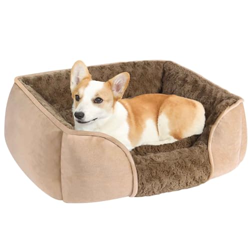 LULUMAIC Innenpulpenbett, Hundebetten waschbarer großer, gemütlicher Welpenbett, Matratze Matte für Haustier, Flauschiges Rechteck-Kuschel-Haustierbett mit Schlittenboden, Khaki, m LULUMAIC Innenpulpenbett, Hundebetten waschbarer großer, gemütlicher Welpenbett, Matratze Matte für Haustier, Flauschiges Rechteck-Kuschel-Haustierbett mit Schlittenboden, Khaki, m von LULUMAIC