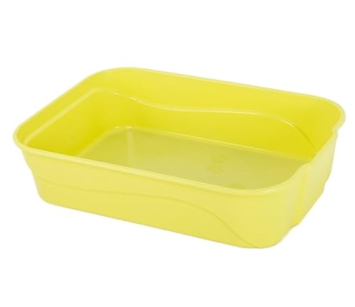 LULUMAIC Katzentoilette, Katzentoilette, Katzentoilette, verhindert das Auslaufen von Sand, offene Katzentoilette, offene Katzentoilette, Oben offene Katzentoilette für Kätzchen, Kaninchen, LULUMAIC Katzentoilette, Katzentoilette, Katzentoilette, verhindert das Auslaufen von Sand, offene Katzentoilette, offene Katzentoilette, Oben offene Katzentoilette für Kätzchen, Kaninchen, von LULUMAIC