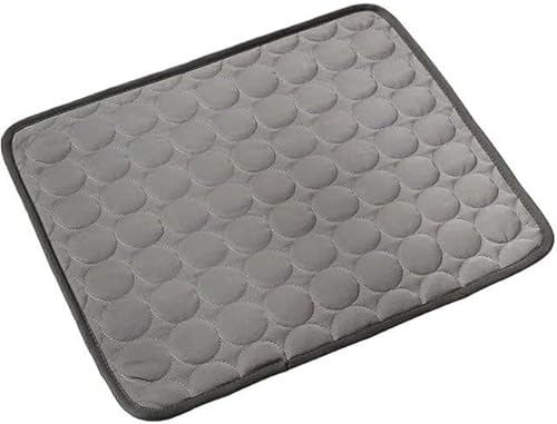 LULUMAIC Kühlmatte für große Hunde, kühle Matten, 1 Stück, Hundematte, kühlende Sommerunterlage für Katzendecke, Sofa, atmungsaktives Hundebett, Sommer, waschbar (Farbe: Dunkelgrau, Größe: 50 x 40 LULUMAIC Kühlmatte für große Hunde, kühle Matten, 1 Stück, Hundematte, kühlende Sommerunterlage für Katzendecke, Sofa, atmungsaktives Hundebett, Sommer, waschbar (Farbe: Dunkelgrau, Größe: 50 x 40 von LULUMAIC