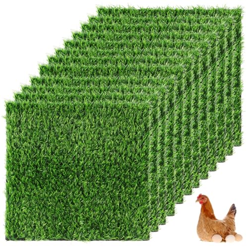 Grasteppiche, Hühnerpackungen, künstliches Huhn, 30,5 x 30,5 cm, waschbare Bettwäsche, Nistrasen, für drinnen und draußen, Kunstrasen, 12 Ställe, Bodendekoration, Nistställe Grasteppiche, Hühnerpackungen, künstliches Huhn, 30,5 x 30,5 cm, waschbare Bettwäsche, Nistrasen, für drinnen und draußen, Kunstrasen, 12 Ställe, Bodendekoration, Nistställe von LUMINFLY