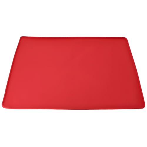 LUMINFLY Große Silikon-Napfmatte für Hunde und Katzen, wasserdicht und rutschfest, 40,6 x 30,5 cm, einfache Pflege LUMINFLY Große Silikon-Napfmatte für Hunde und Katzen, wasserdicht und rutschfest, 40,6 x 30,5 cm, einfache Pflege von LUMINFLY