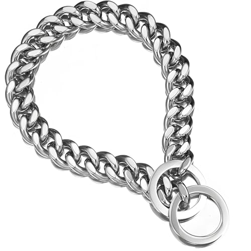 Verstellbares Kupfer-Hundehalsband, strapazierfähig, 23,6 Glieder-Design für stilvolle Haustiere Verstellbares Kupfer-Hundehalsband, strapazierfähig, 23,6 Glieder-Design für stilvolle Haustiere von LUMINFLY