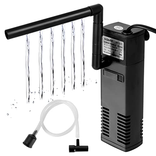 LUNEKUCK Aquarium Filter 300L/H Aquarium Innenfilter Aquariumpumpe 4W Wasserpumpe mit Filterschwämmen, Einstellbarer Durchfluss Aquarienfilter, Ultraleiser Filterpumpe für 60L Aquarium LUNEKUCK Aquarium Filter 300L/H Aquarium Innenfilter Aquariumpumpe 4W Wasserpumpe mit Filterschwämmen, Einstellbarer Durchfluss Aquarienfilter, Ultraleiser Filterpumpe für 60L Aquarium von LUNEKUCK