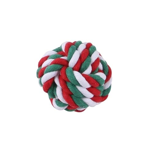 LUNYY 1 stücke Weihnachten Baumwolle Seil Kauspielzeug für Kleine Hunde Große Hunde Seil Knoten Ball Spielzeug Zahnbürste Kauen Spielen Zubehör LUNYY 1 stücke Weihnachten Baumwolle Seil Kauspielzeug für Kleine Hunde Große Hunde Seil Knoten Ball Spielzeug Zahnbürste Kauen Spielen Zubehör von LUNYY