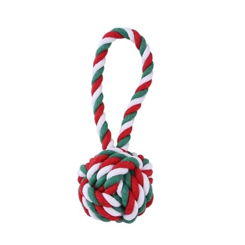 LUNYY 1 stücke Weihnachten Baumwolle Seil Kauspielzeug für Kleine Hunde Große Hunde Seil Knoten Ball Spielzeug Zahnbürste Kauen Spielen Zubehör LUNYY 1 stücke Weihnachten Baumwolle Seil Kauspielzeug für Kleine Hunde Große Hunde Seil Knoten Ball Spielzeug Zahnbürste Kauen Spielen Zubehör von LUNYY