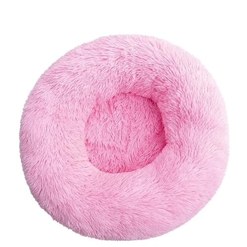 LUNYY Donut Hundezubehör für große Hunde, Katzenhaus, Plüsch-Haustierbett für Hunde, XXL, runde Matte für kleine, mittelgroße Tiere, beruhigend, 100 cm von LUNYY