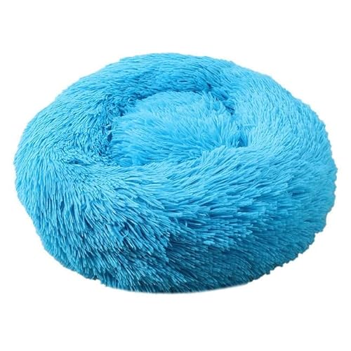 LUNYY Donut Hundezubehör für große Hunde, Katzenhaus, Plüsch-Haustierbett für Hunde, XXL, runde Matte für kleine, mittelgroße Tiere, beruhigend, 100 cm von LUNYY