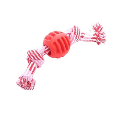 LUNYY Haustier Gummispielzeug mit Seil Interaktives Hundespielzeug Haustier Hundetraining Kauspielzeug Backenzahnreinigung Bissfest Für Kleine LUNYY Haustier Gummispielzeug mit Seil Interaktives Hundespielzeug Haustier Hundetraining Kauspielzeug Backenzahnreinigung Bissfest Für Kleine von LUNYY