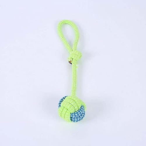 LUNYY Haustier Hund Outdoor Spielzeug Bissfestes Baumwollseil Spielzeug Backenzahn Reinigungsseil Knotenball LUNYY Haustier Hund Outdoor Spielzeug Bissfestes Baumwollseil Spielzeug Backenzahn Reinigungsseil Knotenball von LUNYY