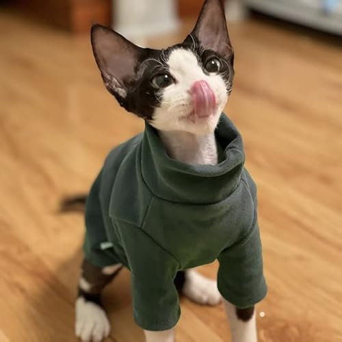 LUNYY Katzenkleidung Baby weiche Baumwolle Herbst Winter Kätzchen kleine Hundekleidung für Katzenkostüm unbehaarte Haustierkleidung LUNYY Katzenkleidung Baby weiche Baumwolle Herbst Winter Kätzchen kleine Hundekleidung für Katzenkostüm unbehaarte Haustierkleidung von LUNYY