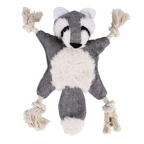 LUNYY Lustiges Hundeseil-Spielzeug in Tierform, Plüsch-Welpen, quietschendes Kauspielzeug für kleine, mittelgroße Haustiere, Baumwollknoten-Spielzubehör LUNYY Lustiges Hundeseil-Spielzeug in Tierform, Plüsch-Welpen, quietschendes Kauspielzeug für kleine, mittelgroße Haustiere, Baumwollknoten-Spielzubehör von LUNYY