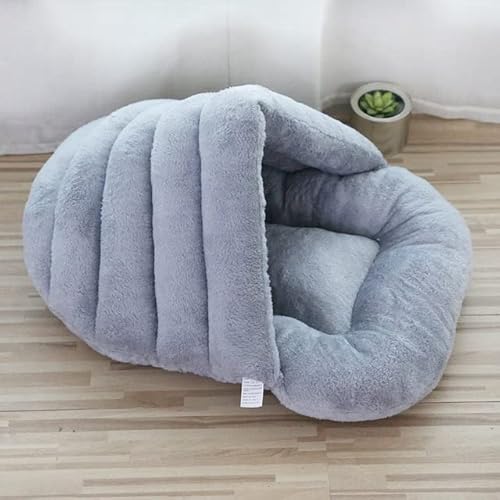LUNYY Schlafnest für Hunde, große Hausschuhe, Höhle, Katzenbett für den Winter, Wärme, Haustier, mittelgroß, klein, Tierzubehör, Haus, drinnen LUNYY Schlafnest für Hunde, große Hausschuhe, Höhle, Katzenbett für den Winter, Wärme, Haustier, mittelgroß, klein, Tierzubehör, Haus, drinnen von LUNYY
