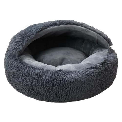 LUNYY Shell Round Pet Cat Bed Four Seasons Universelles warmes und bequemes Haustierzubehör Schlafschutzartefakt Pastorale Perserkatze von LUNYY