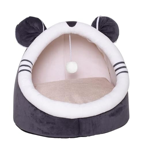 LUNYY Süßes Katzenbett, Warmer Haustierkorb, abnehmbares Kätzchen-Liegekissen, Katzenhaus, weiche kleine Hundematte, Tasche, gemütliches Katzenbett, Sofahaus LUNYY Süßes Katzenbett, Warmer Haustierkorb, abnehmbares Kätzchen-Liegekissen, Katzenhaus, weiche kleine Hundematte, Tasche, gemütliches Katzenbett, Sofahaus von LUNYY