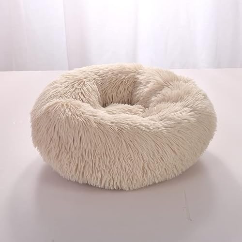 LUNYY Superweiches Hundebett, Plüsch, Katzenmatte, Hundebetten für große Hunde, Bett, Labradors, Haus, rundes Kissen, Haustierproduktzubehör von LUNYY