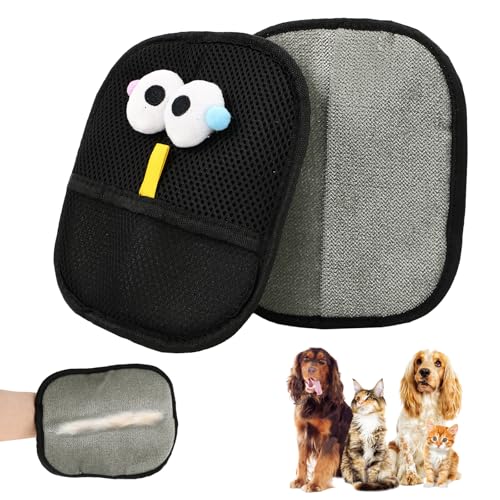 LUODAKA Elektrostatischer Tierhaarentferner, Tierhaarentferner, Werkzeug für Katzen und Hunde, Reinigungshandschuhe für Teppich, Couch, Möbel, Autositz, doppelseitig, wiederverwendbar, waschbar, 2 LUODAKA Elektrostatischer Tierhaarentferner, Tierhaarentferner, Werkzeug für Katzen und Hunde, Reinigungshandschuhe für Teppich, Couch, Möbel, Autositz, doppelseitig, wiederverwendbar, waschbar, 2 von LUODAKA