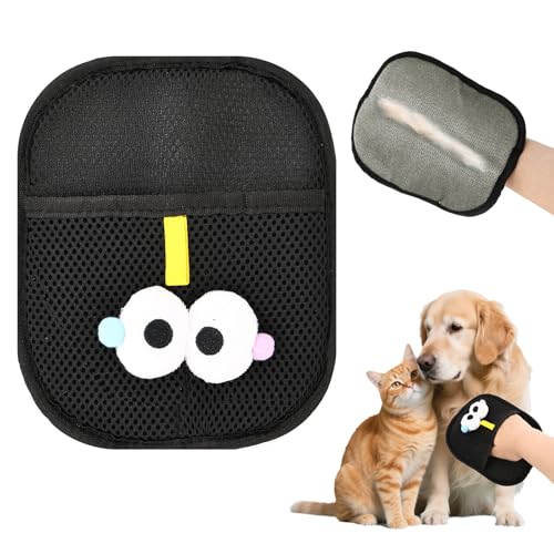 LUODAKA Elektrostatischer Tierhaarentferner, Tierhaarentferner, Werkzeug für Katzen und Hunde, Reinigungshandschuhe für Teppich, Couch, Möbel, Autositz, doppelseitig, wiederverwendbar, waschbar (1 LUODAKA Elektrostatischer Tierhaarentferner, Tierhaarentferner, Werkzeug für Katzen und Hunde, Reinigungshandschuhe für Teppich, Couch, Möbel, Autositz, doppelseitig, wiederverwendbar, waschbar (1 von LUODAKA
