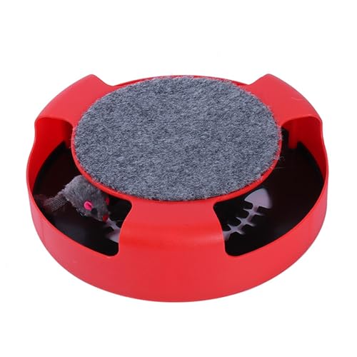 LUOFENG Indoor-Zubehör, lustige Maus, neckend, Track-Spielzeug, interaktives Katzenspielzeug für den Innenbereich, lustiges Katzen-Maus-Spielzeug mit Track-Spielzeug LUOFENG Indoor-Zubehör, lustige Maus, neckend, Track-Spielzeug, interaktives Katzenspielzeug für den Innenbereich, lustiges Katzen-Maus-Spielzeug mit Track-Spielzeug von LUOFENG