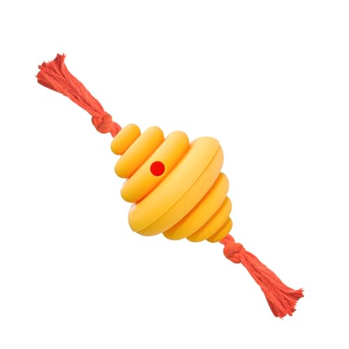 LUOFENG Interaktives Zubehör für Hunde, Knoten, Seil, Spielzeug, Lebensmittelspender, Leckage, Essen, Knoten, Seil, Spielzeug, interaktiv, Haustier-Mundreinigung, Zahnungs-Trainingsspielzeug LUOFENG Interaktives Zubehör für Hunde, Knoten, Seil, Spielzeug, Lebensmittelspender, Leckage, Essen, Knoten, Seil, Spielzeug, interaktiv, Haustier-Mundreinigung, Zahnungs-Trainingsspielzeug von LUOFENG