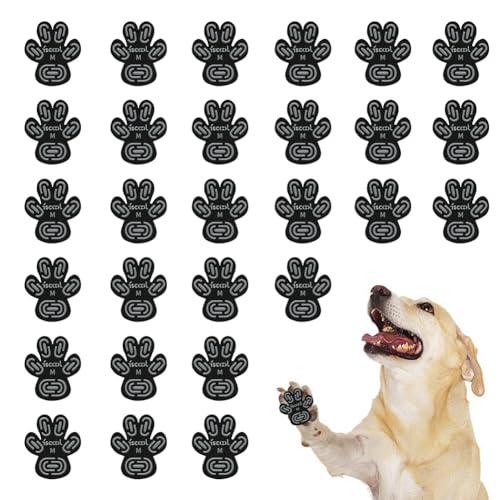 28 Stück Pfotenschutz für Hunde,Anti-Rutsch Pfotenschutz für Hunde-rutschfeste Selbstklebende Hundesocken,Hundeschuhe Zehen Griffmatten Ideal für ältere Hunde,um verletzten Pfoten Halt zu geben. (M) 28 Stück Pfotenschutz für Hunde,Anti-Rutsch Pfotenschutz für Hunde-rutschfeste Selbstklebende Hundesocken,Hundeschuhe Zehen Griffmatten Ideal für ältere Hunde,um verletzten Pfoten Halt zu geben. (M) von LUPATDY