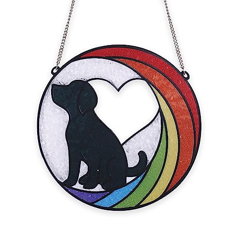 LUTER Hunde-Gedenkgeschenk, Acryl Geschenke für Hundeliebhaber Geschenke zum Verlust von Haustieren für Hundeliebhaber, zum Aufhängen in Fenstern, Türen, Wänden von LUTER
