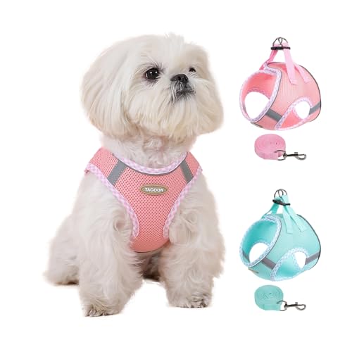 Hundegeschirr (Rosa, M) von LUVMOJO