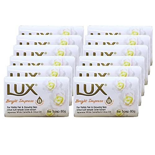 LUX Bright Impress Bar Soap - 12 x 80 g LUX Bright Impress Bar Soap - 12 x 80 g von LUX