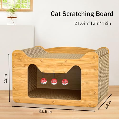 Katzen Kratzbrett Wand Sogar EIN Kratzbaum Ist EIN Katzennest, Cat House Gratis Glockenball Bei Bestellung, KatzenmöBel KatzenhöHle Outdoor Katzen Kratzbrett Wand Sogar EIN Kratzbaum Ist EIN Katzennest, Cat House Gratis Glockenball Bei Bestellung, KatzenmöBel KatzenhöHle Outdoor von LVSHUOHC