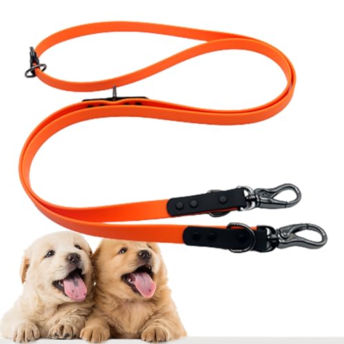 LVTFCO Hundeleine große Hunde - Wasserdichtes Trainings-Zugseil | Schützende PVC-Leine für Spaziergänge, Hunde-Anbindekabel für Hunde im Freien bis zu 220 Pfund von LVTFCO