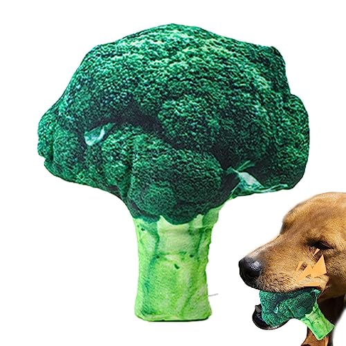 LVTFCO Quietschspielzeug,Gemüse Stofftier Plüschtier | Kuscheltier-Welpenspielzeug, weiches Hundespielzeug, Hunde-Beißspielzeug, niedliche gefüllte Plüsch-Früchte-Snacks, interaktives Hundespielzeug von LVTFCO