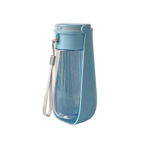 LVYUDS Hundetrinkflasche for Unterwegs Faltbare, Auslaufsicher Hunde Trinkflasche, Trinkflasche Hund for Gehen Reisen Camping, for Alle Arten von Hunde (Color : Blau) von LVYUDS