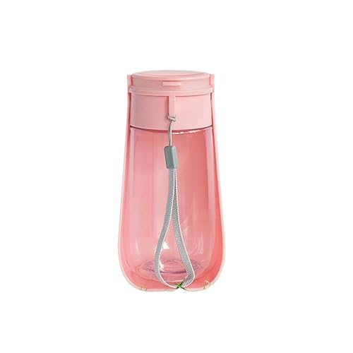 LVYUDS Hundetrinkflasche for Unterwegs Faltbare, Auslaufsicher Hunde Trinkflasche, Trinkflasche Hund for Gehen Reisen Camping, for Alle Arten von Hunde (Color : Pink) von LVYUDS