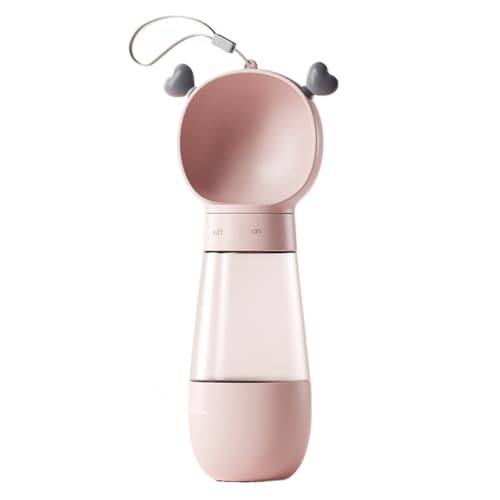 LVYUDS Hundetrinkflasche for Unterwegs mit Futterbehälter, Auslaufsicher Hunde Trinkflasche, Trinkflasche Hund Essentiell for Draussen Spaziergänge for Katze Hunde (Color : Pink, Size : Water and fo LVYUDS Hundetrinkflasche for Unterwegs mit Futterbehälter, Auslaufsicher Hunde Trinkflasche, Trinkflasche Hund Essentiell for Draussen Spaziergänge for Katze Hunde (Color : Pink, Size : Water and fo von LVYUDS