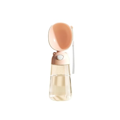 LVYUDS Hundetrinkflasche for Unterwegs mit Futterbehälter, Hunde Trinkflasche Auslaufsicher, Trinkflasche Hund Essentiell for Draussen Spaziergänge for Katze Hunde (Color : Light pink, Size : 550ml LVYUDS Hundetrinkflasche for Unterwegs mit Futterbehälter, Hunde Trinkflasche Auslaufsicher, Trinkflasche Hund Essentiell for Draussen Spaziergänge for Katze Hunde (Color : Light pink, Size : 550ml von LVYUDS