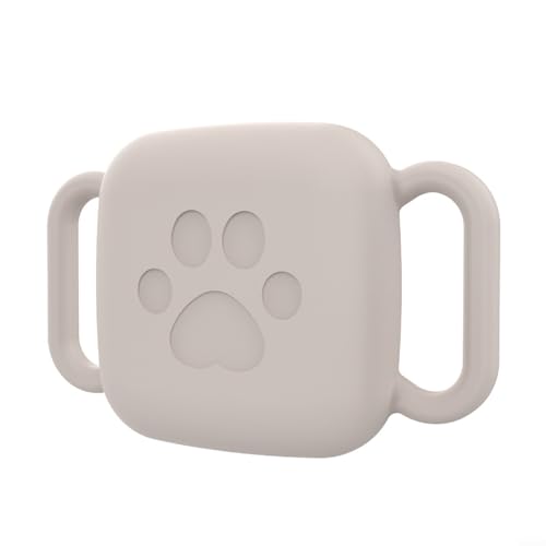LVYXON Silikon-Hundehalsbandschutz für Fliesen für Mate 2024, kratzfeste Abdeckung, wasserdichtes Design, vielseitige Kompatibilität für Katzen und Hunde (Grau) von LVYXON