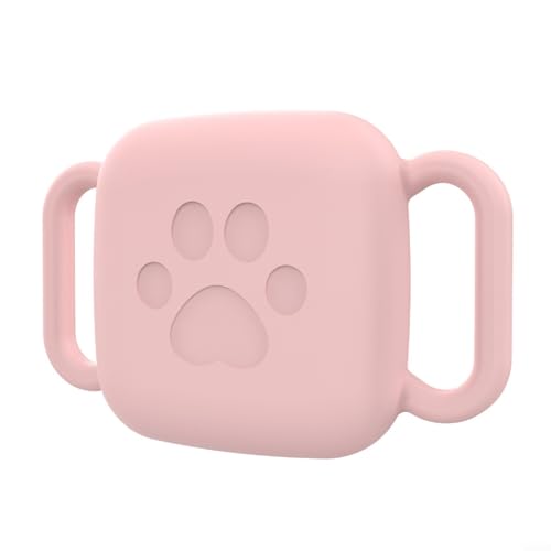 LVYXON Silikon-Hundehalsbandschutz für Fliesen für Mate 2024, kratzfeste Abdeckung, wasserdichtes Design, vielseitige Kompatibilität für Katzen und Hunde (Rosa) von LVYXON