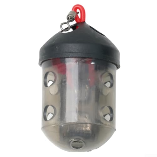 Zuverlässiger Futterspender mit Kappe und einfachem Füll-Design, unverzichtbare Ausrüstung für Grundköderangeln (1 Stück) von LVYXON