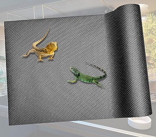 Reptilienteppich Bartagamen-Tankzubehör für 100 l, 20 Gallonen, 50 Gallonen, 75 Gallonen Tank, 44,5 x 99 cm, Nicht klebende Reptilienmatte, Terrarieneinlage für Leopardengecko, Schlangen, Eidechsen Reptilienteppich Bartagamen-Tankzubehör für 100 l, 20 Gallonen, 50 Gallonen, 75 Gallonen Tank, 44,5 x 99 cm, Nicht klebende Reptilienmatte, Terrarieneinlage für Leopardengecko, Schlangen, Eidechsen von LWFCOEE