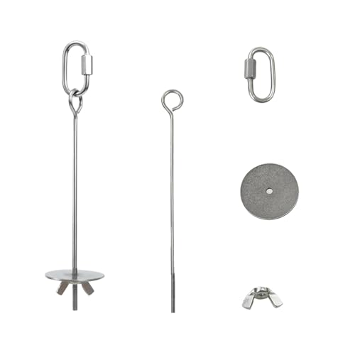 2 x hängende Vogelfutterspieße, Papageienfrucht-Futterstation mit Unterlegscheibe, 17,5 cm, Edelstahl, für Vogelkäfig, Vogelfutterstation, Futterspender für Papageien, Sittiche, Conure, LXLVOUEG 2 x hängende Vogelfutterspieße, Papageienfrucht-Futterstation mit Unterlegscheibe, 17,5 cm, Edelstahl, für Vogelkäfig, Vogelfutterstation, Futterspender für Papageien, Sittiche, Conure, LXLVOUEG von LXLVOUEG