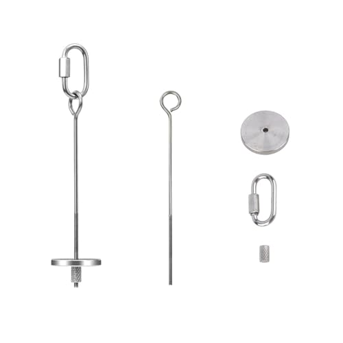 2 x hängende Vogelfutterspieße für Papageien, Obst, 15 cm, Edelstahl, Vogelfutterhalter, Papageien, Obstfutter, Spieß mit Unterlegscheibe, Nuss, Sittich, Leckerli-Halter, Futterspender für Papageien 2 x hängende Vogelfutterspieße für Papageien, Obst, 15 cm, Edelstahl, Vogelfutterhalter, Papageien, Obstfutter, Spieß mit Unterlegscheibe, Nuss, Sittich, Leckerli-Halter, Futterspender für Papageien von LXLVOUEG